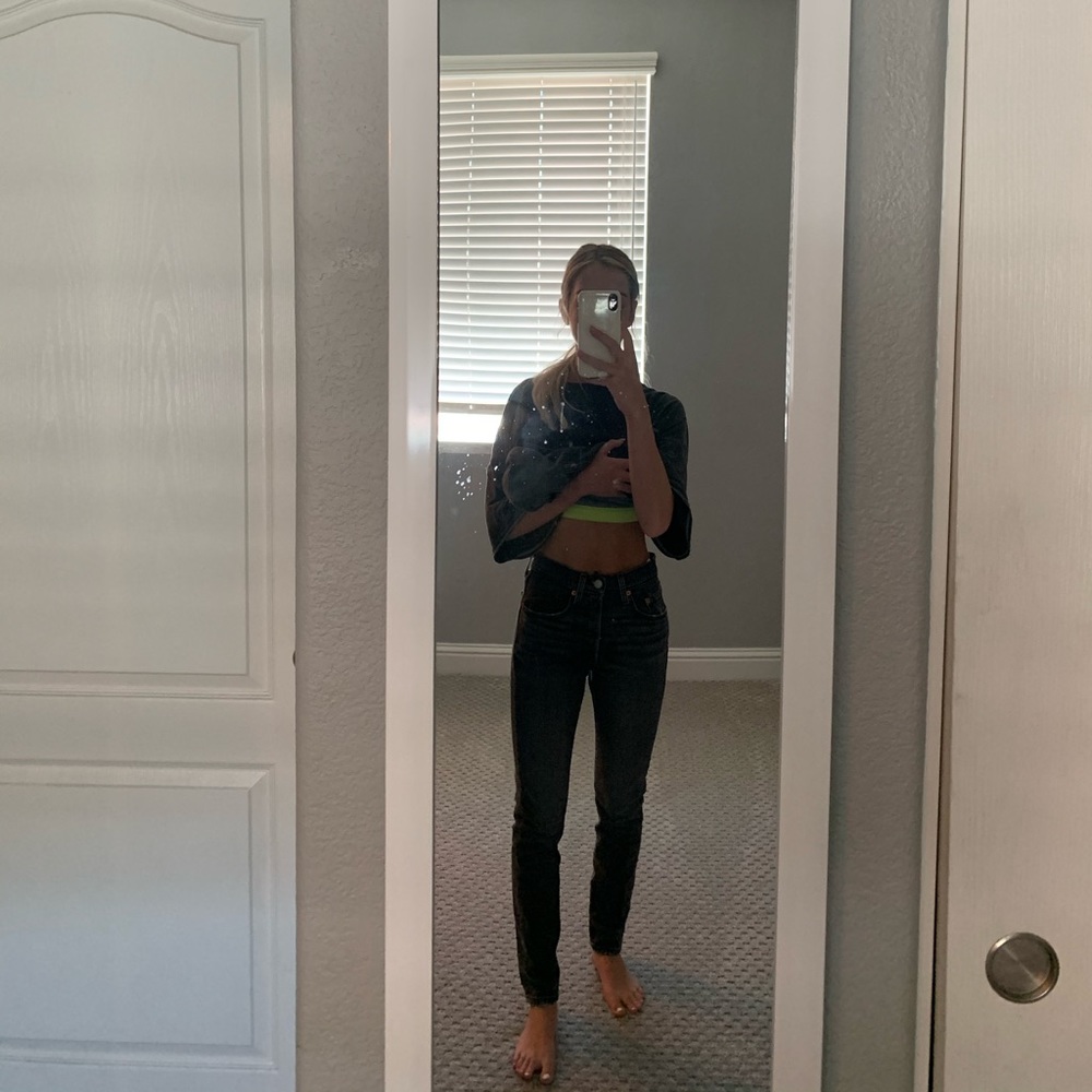 Black Levi jeans